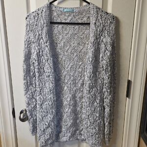 Maurices Heather Gray Knit Cardigan